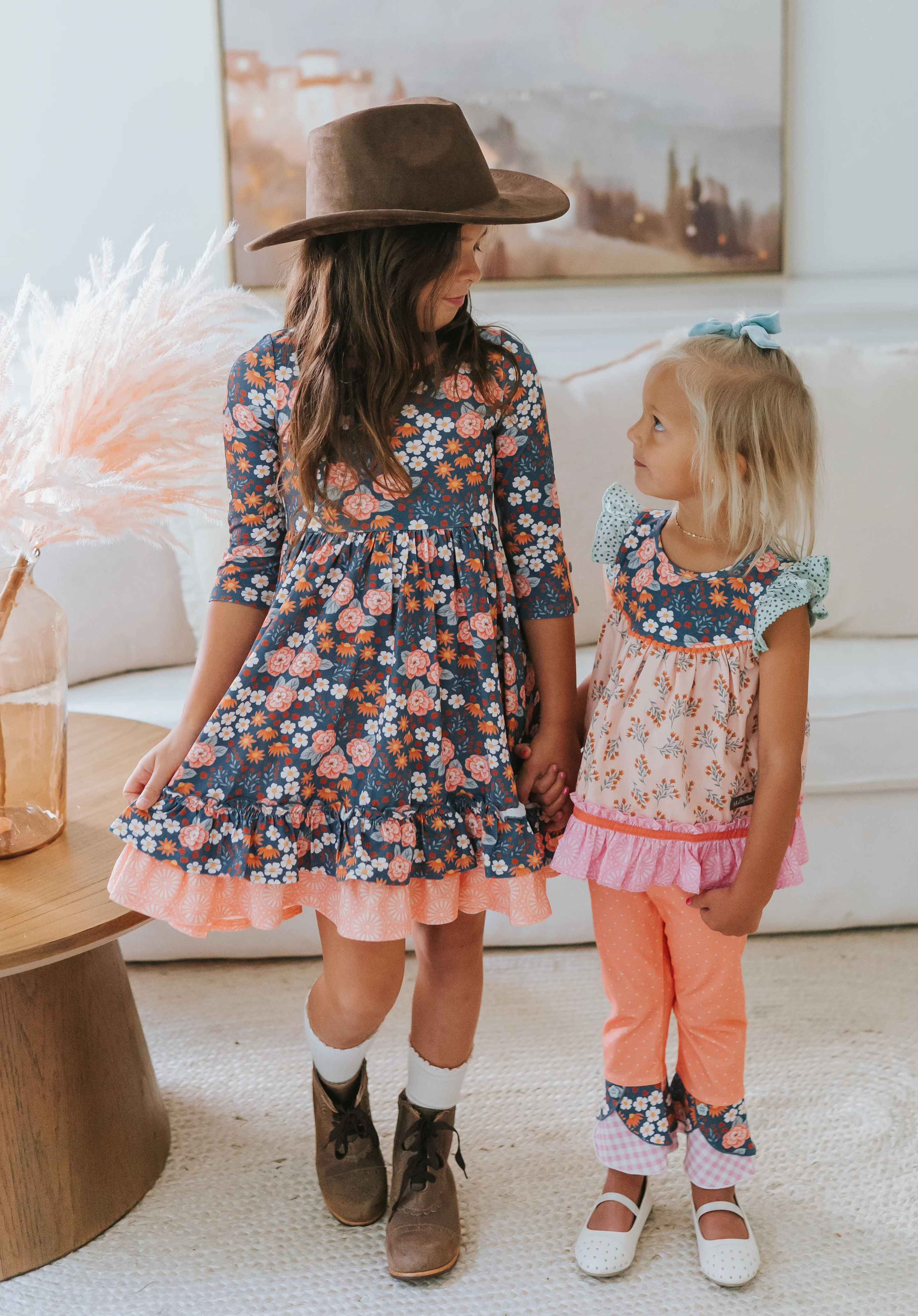 Peach Garden Giggles Scrappy Leggings - Image 7