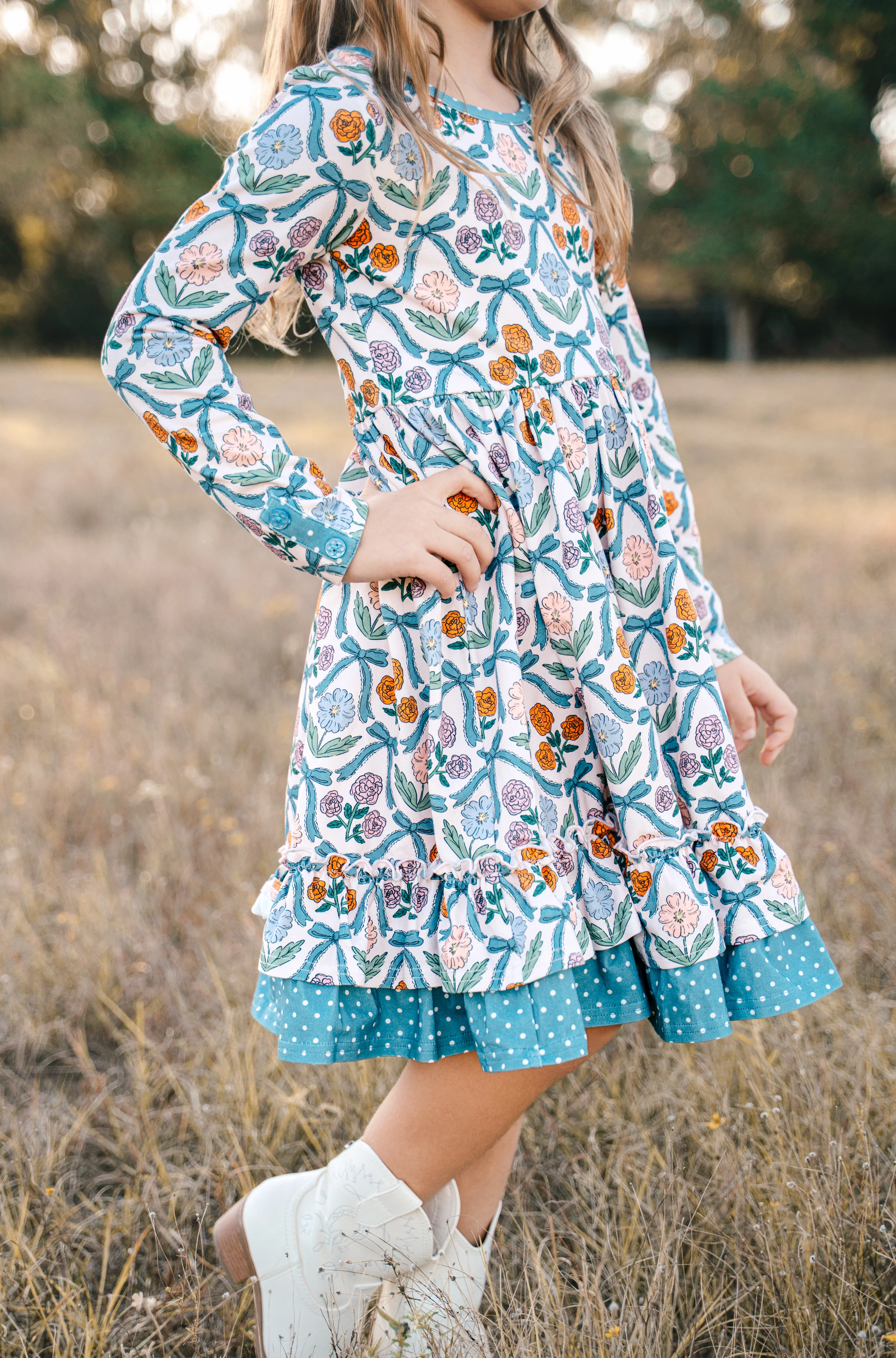 Prairie Petals Lap Dress - Image 17