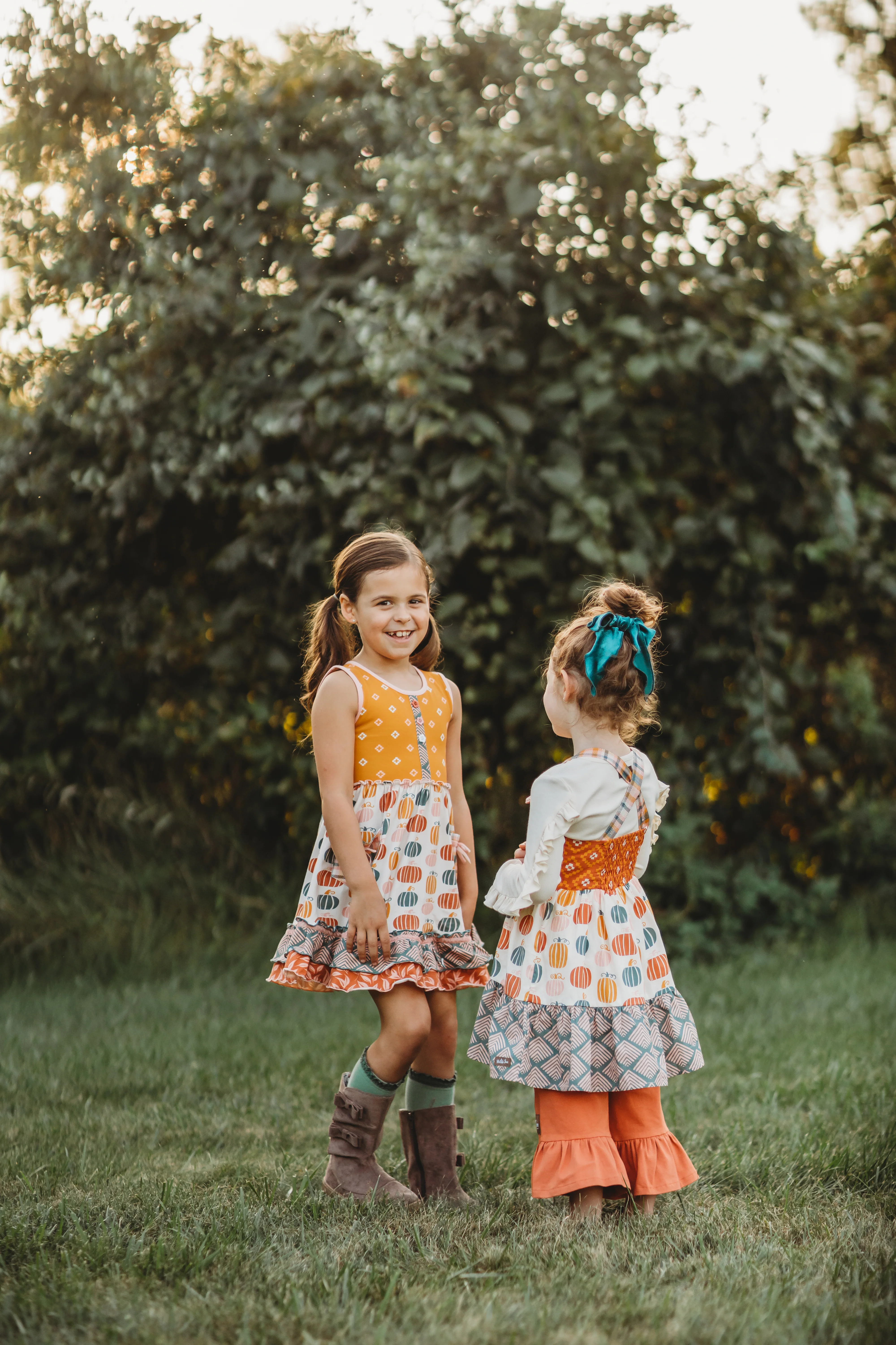 Little Pumpkin Jubilee Ruffle Dress - Image 8