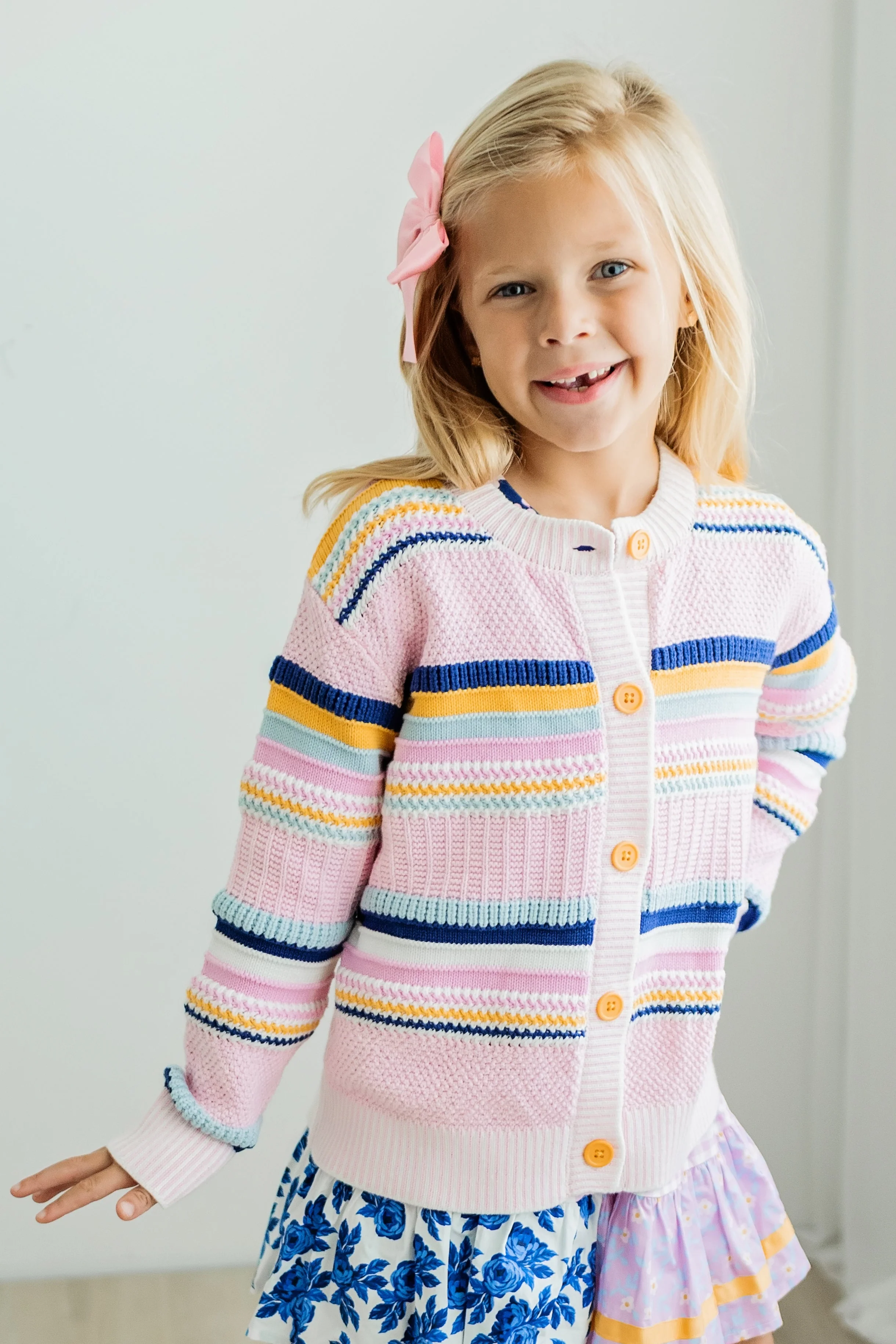 Rainbow Ribbons Cardigan - Image 4