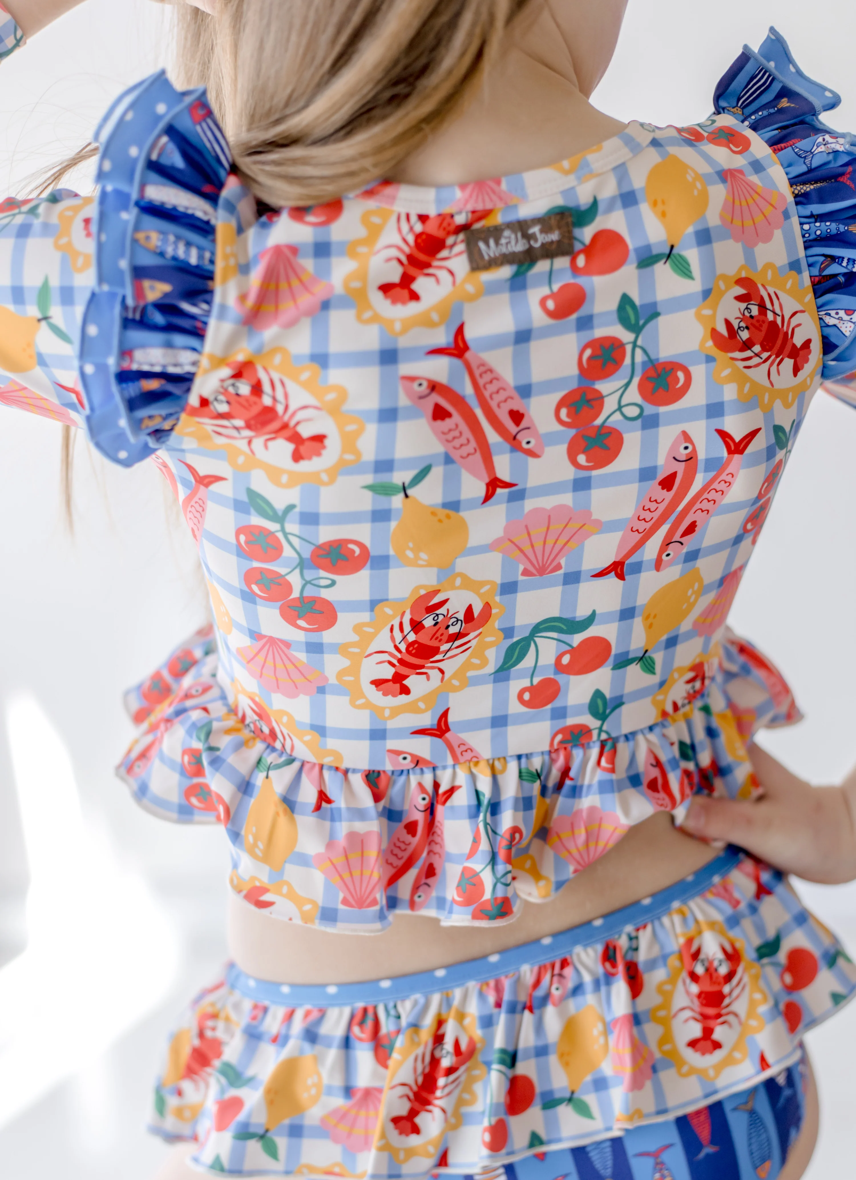 Rash Guard Swimsuit - Long Sleeve | Cherry Coast - Image 6