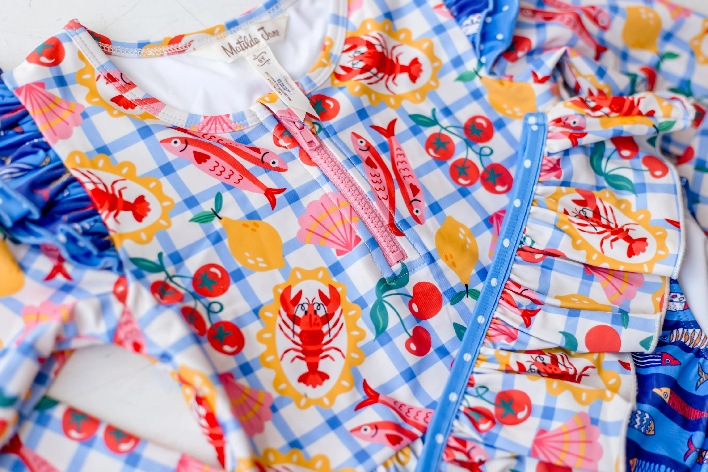 Rash Guard Swimsuit - Long Sleeve | Cherry Coast - Image 8