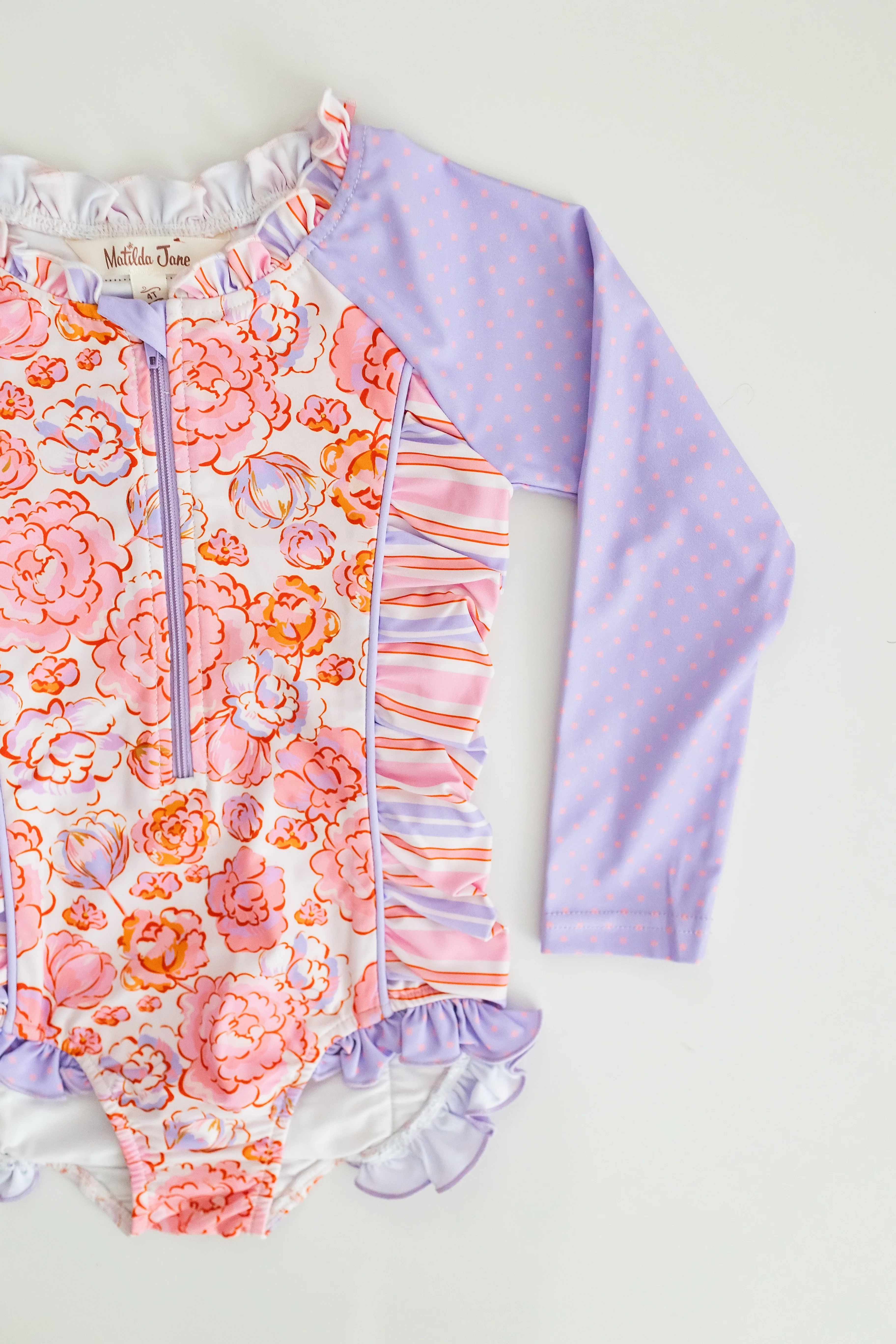 Rash Guard Swimsuit - Long Sleeve | Coastal Charm - Image 7