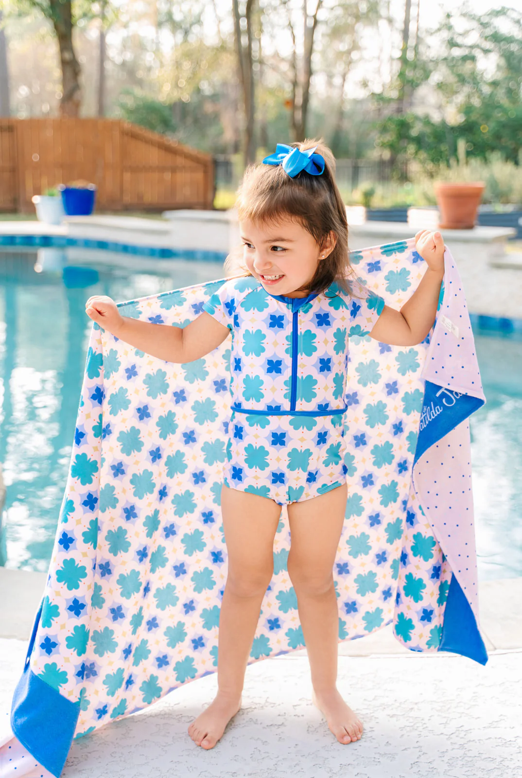 Rash Guard Swimsuit - Short Sleeve | Mod Petal - Image 6