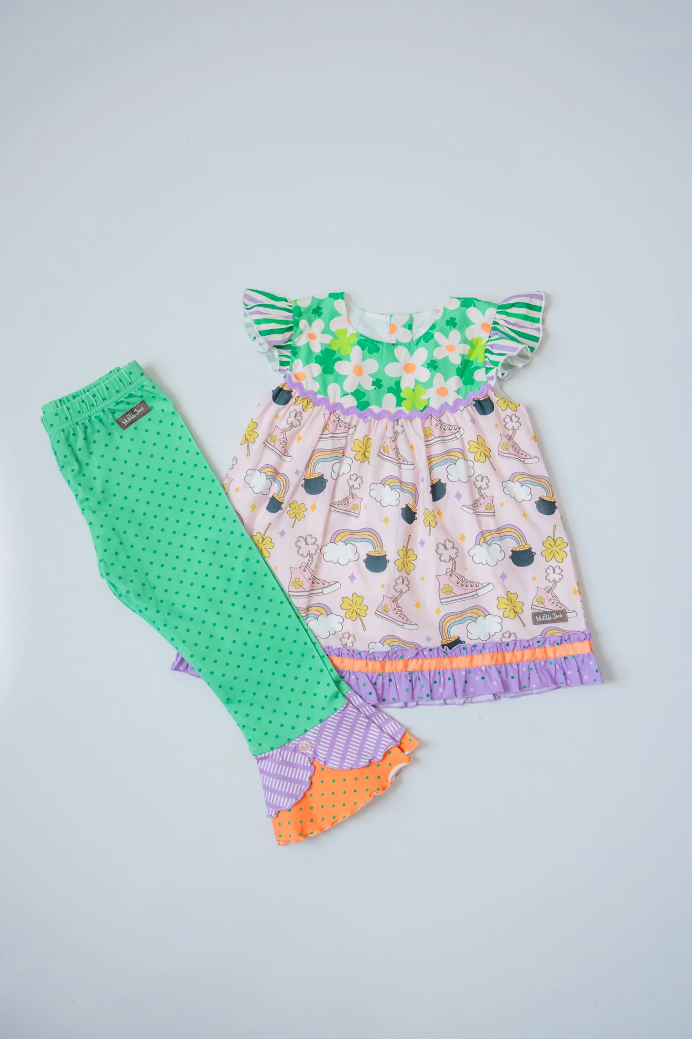 Ruffle Skies Scrappy Leggings - Image 10