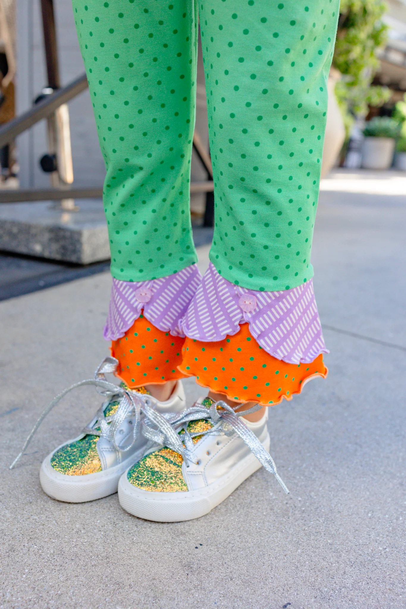 Ruffle Skies Scrappy Leggings - Image 7