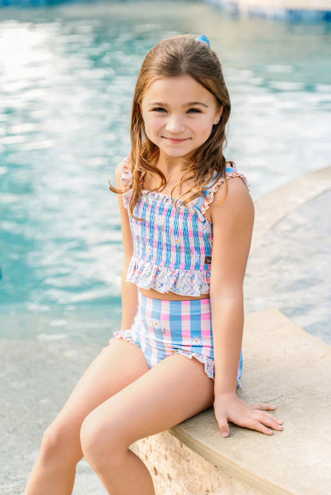 Smocked Swimsuit | Daisy Lane - Image 4