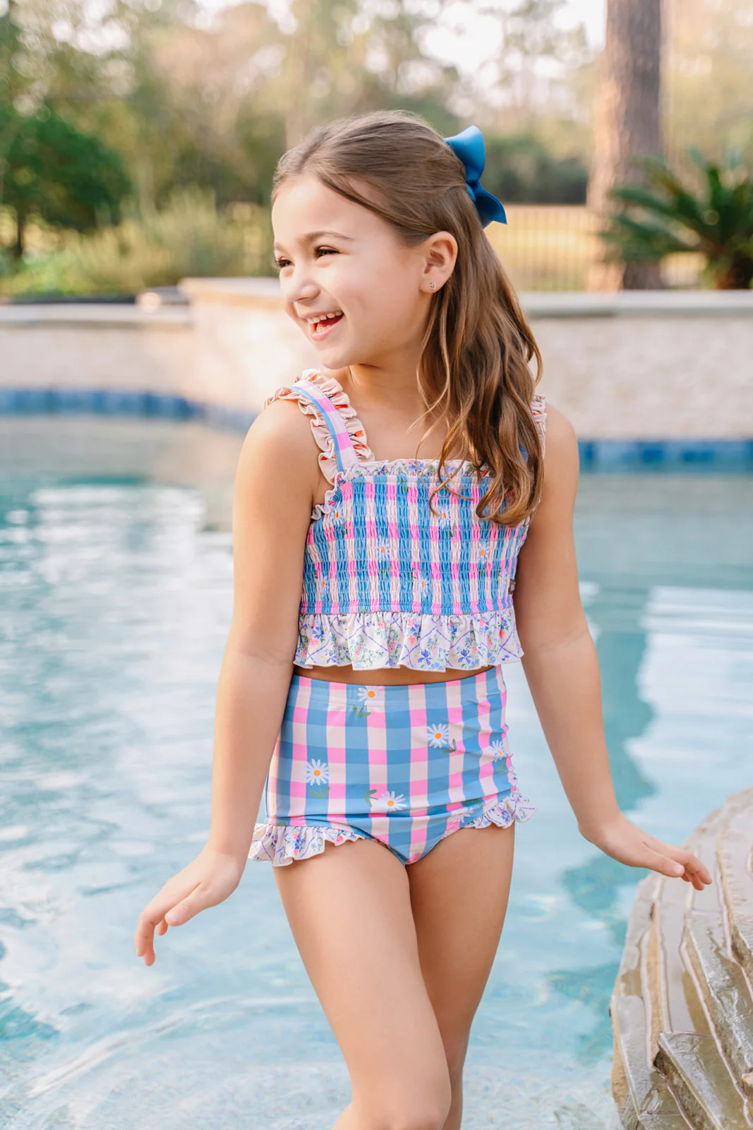 Smocked Swimsuit | Daisy Lane - Image 5