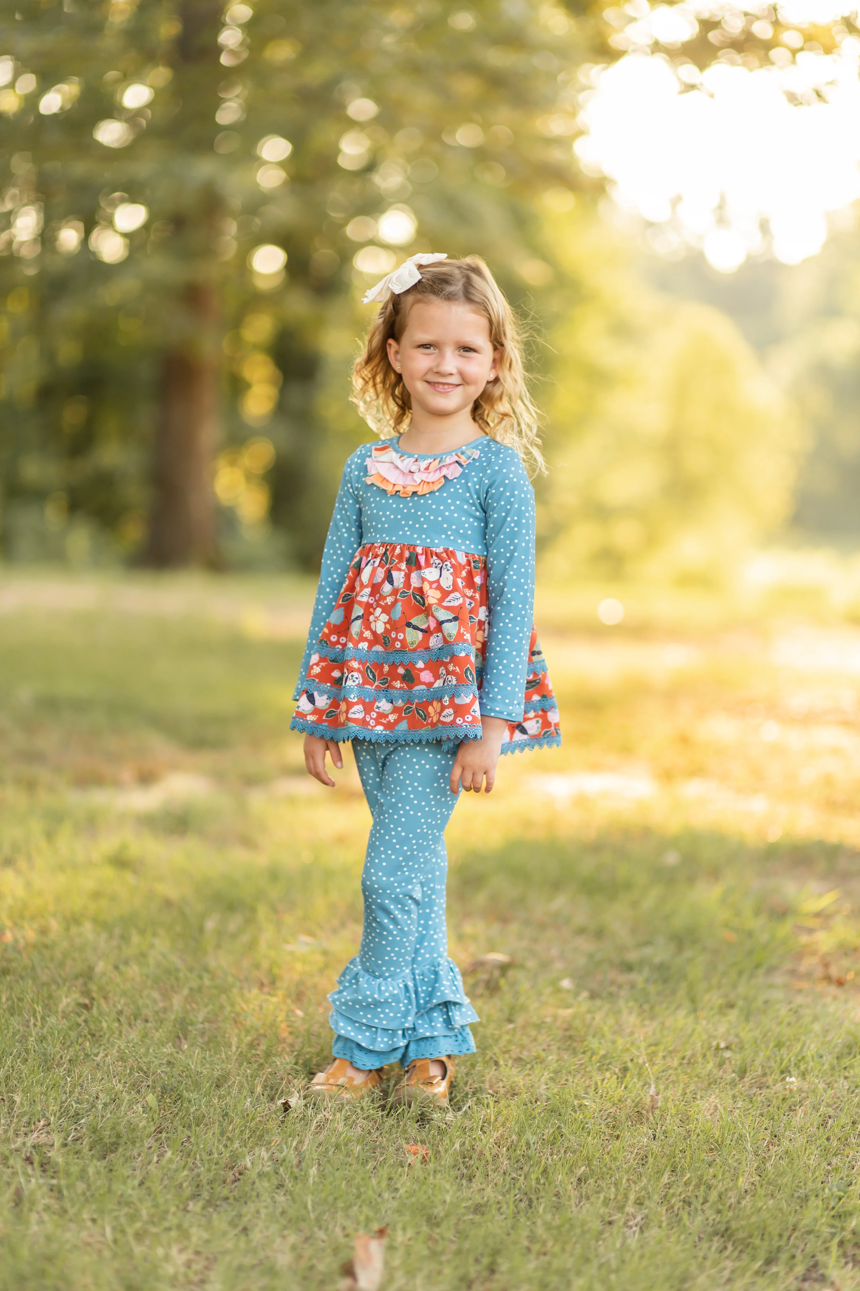 Spotted In The Garden Benny Leggings - Image 3