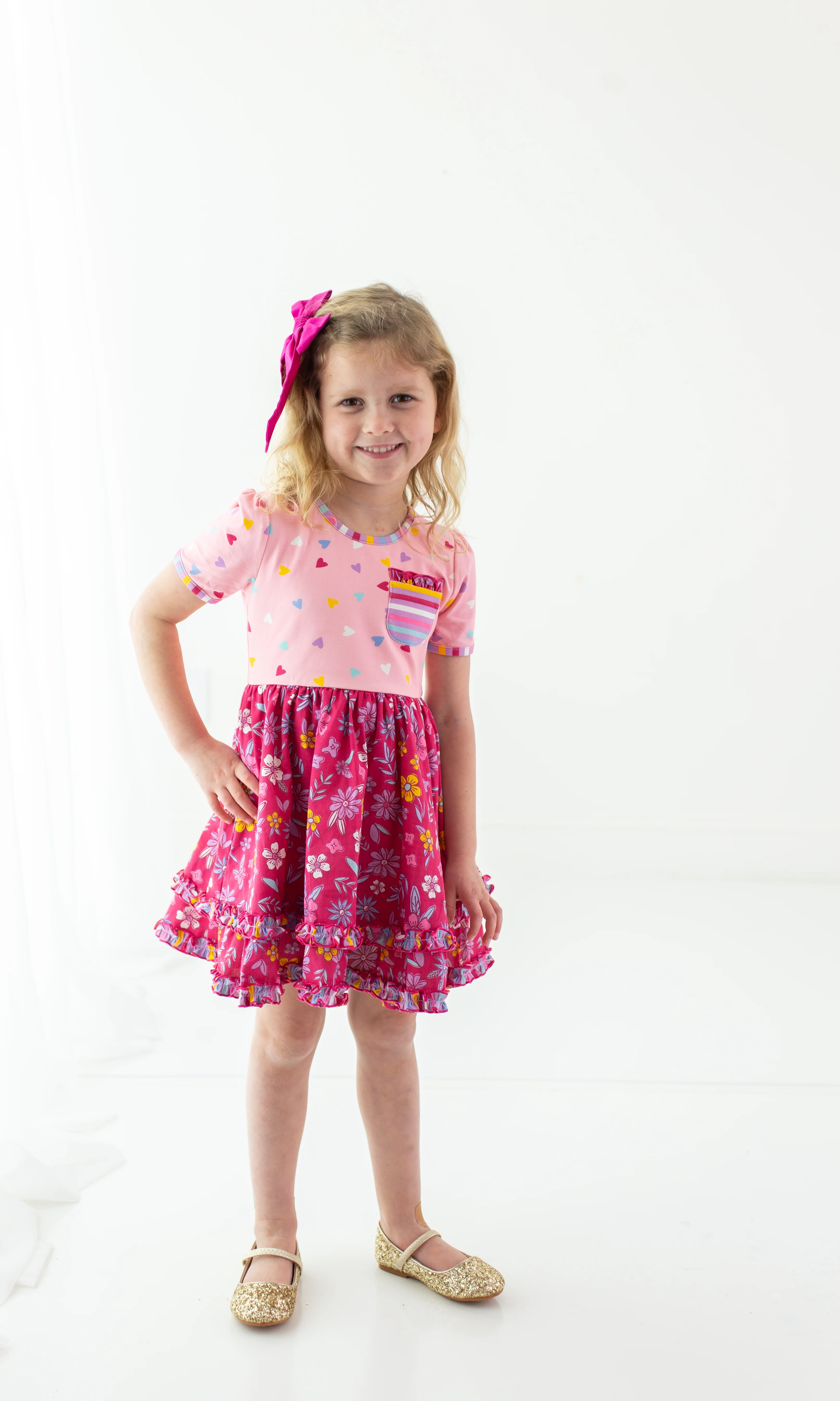 Spread The Love Double Ruffle Dress - Image 4