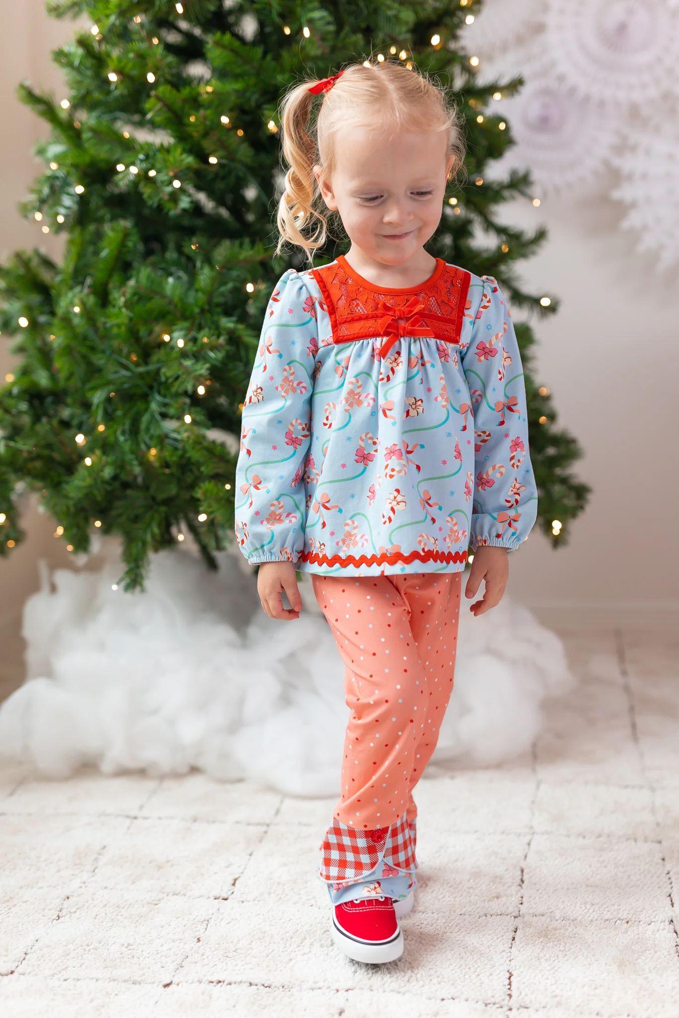 Sweet Tidings Scrappy Leggings - Image 15
