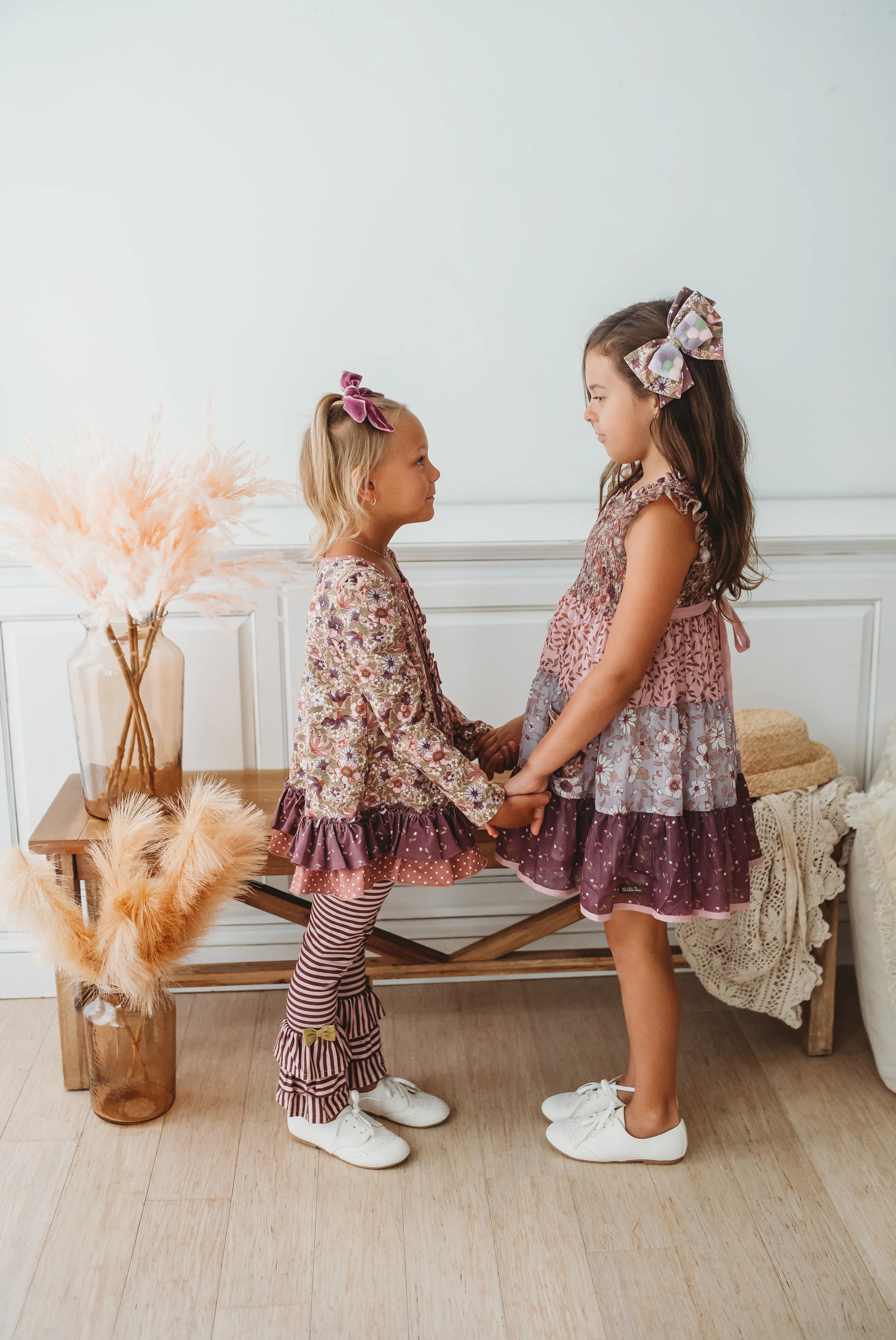 Tangled in Twigs Ruffle Leggings - Image 11