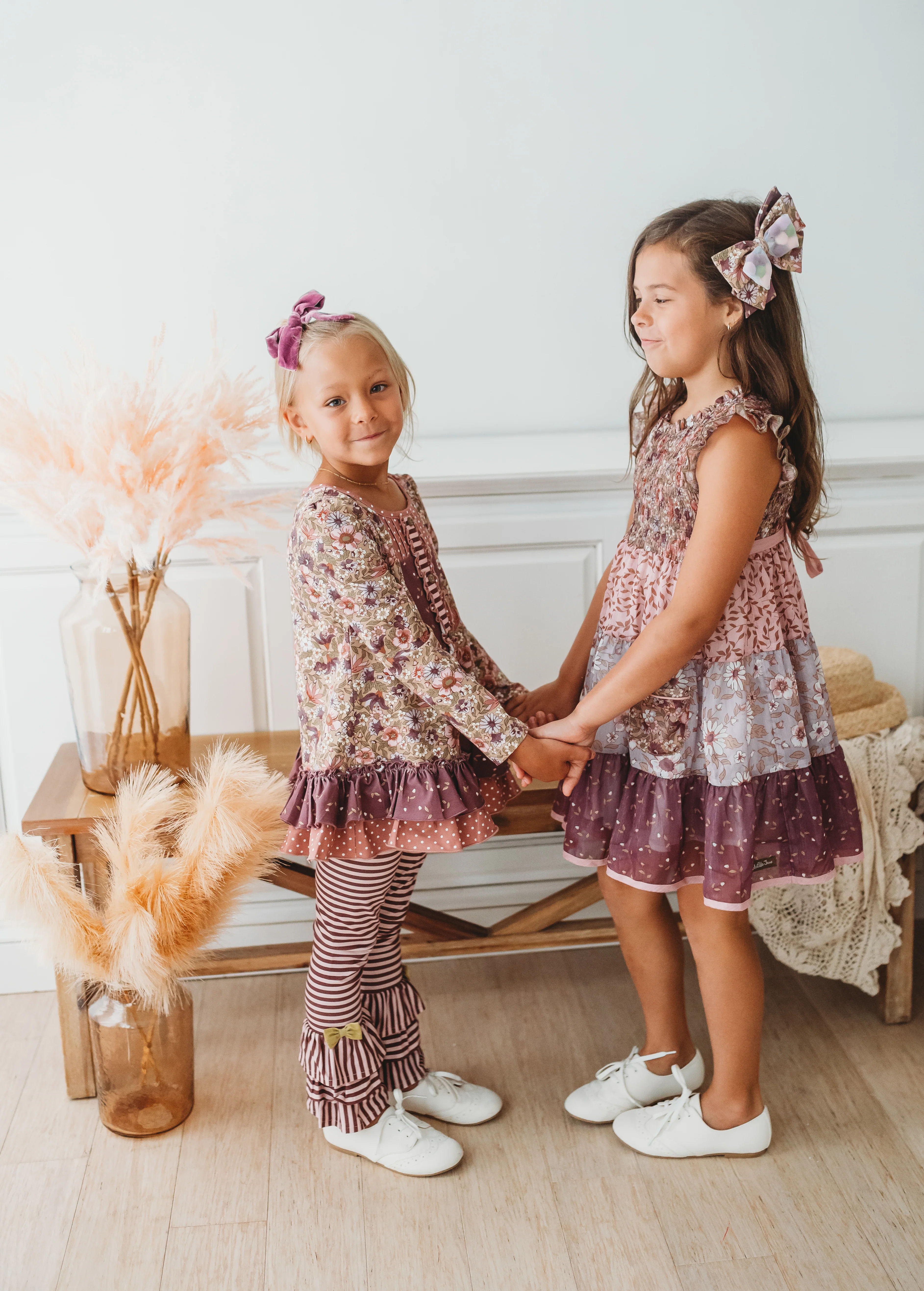 Tangled in Twigs Ruffle Leggings - Image 5