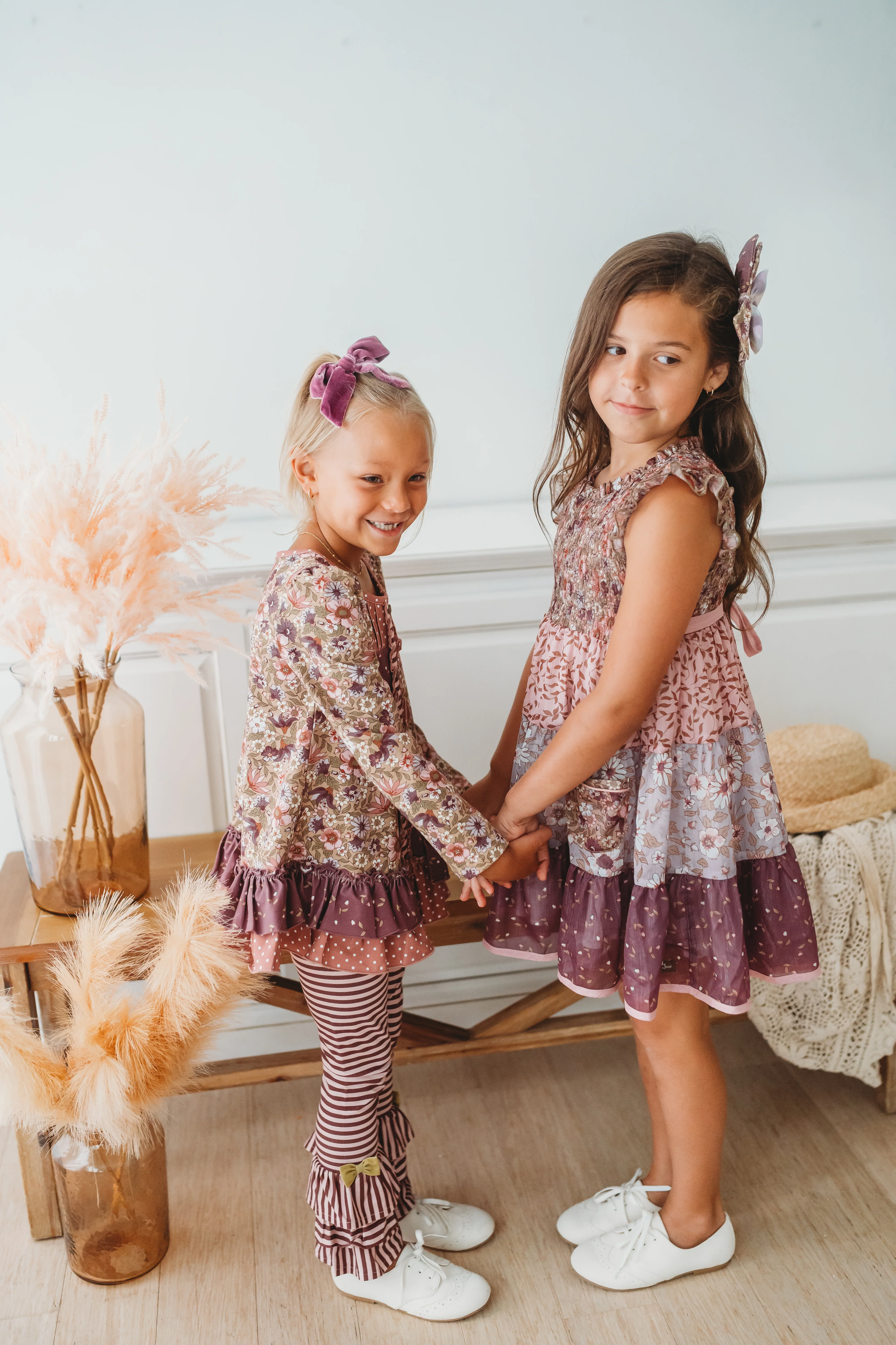 Tangled in Twigs Ruffle Leggings - Image 7