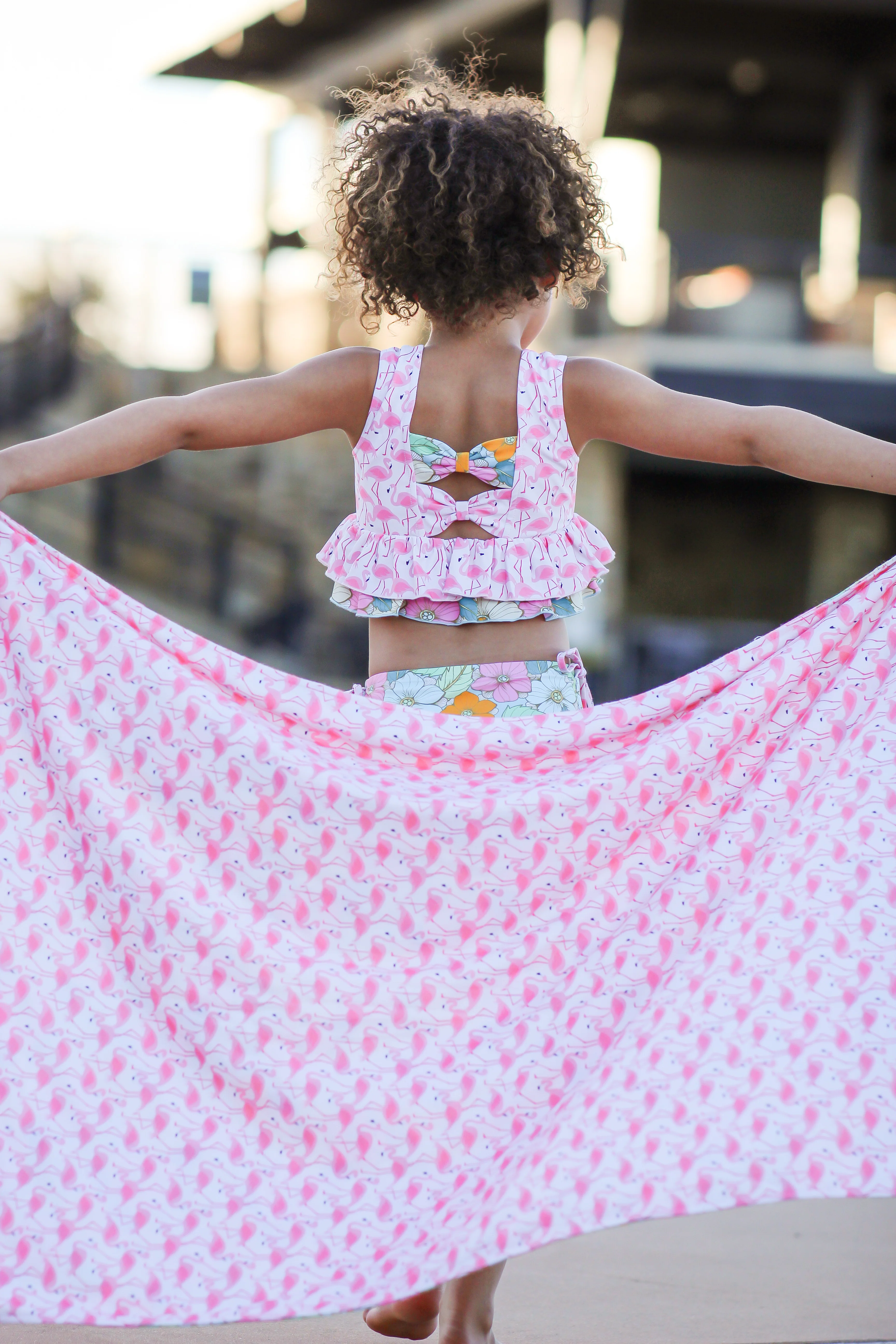 Tankini Swimsuit | Flamingo Fiesta - Image 12