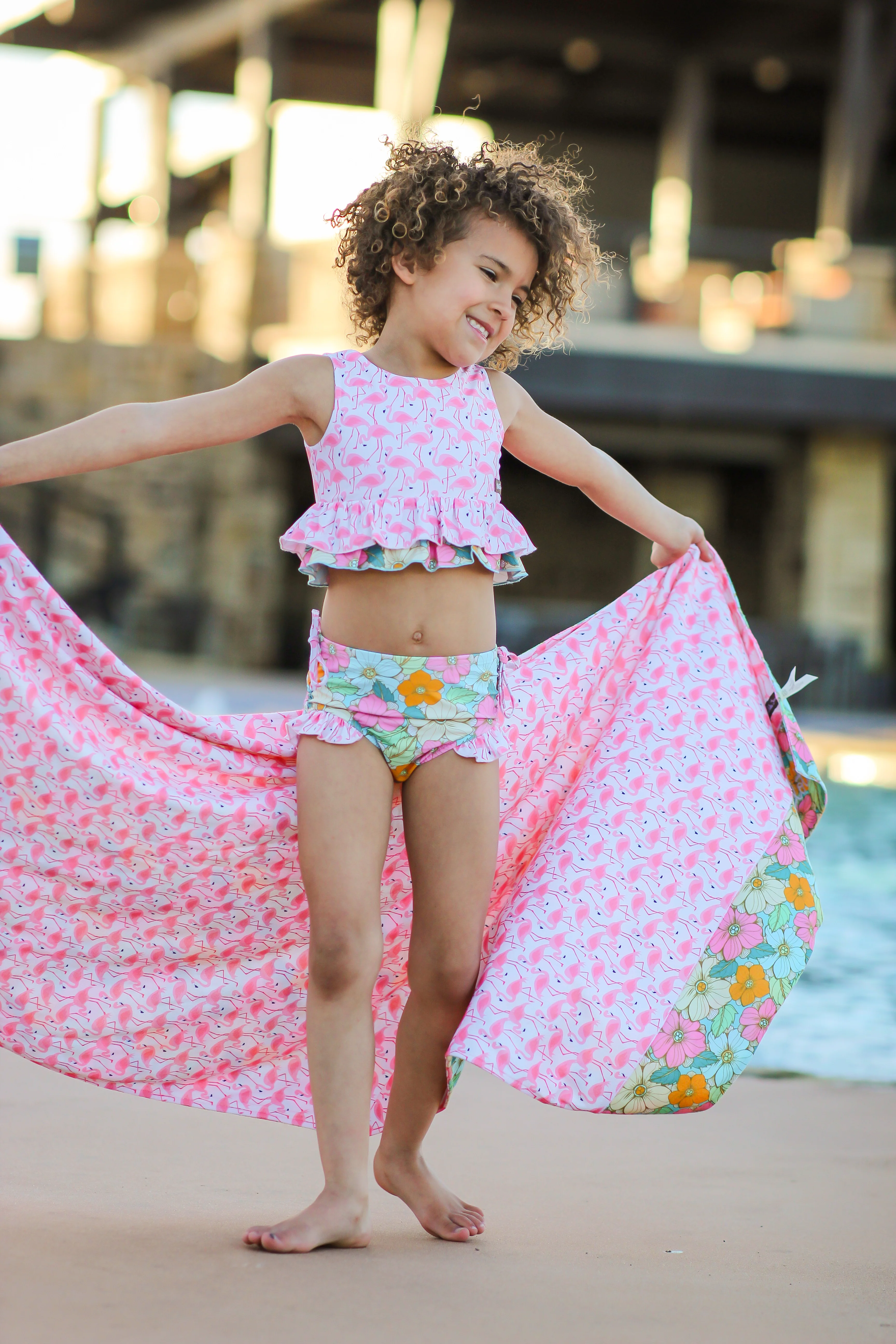 Tankini Swimsuit | Flamingo Fiesta - Image 20