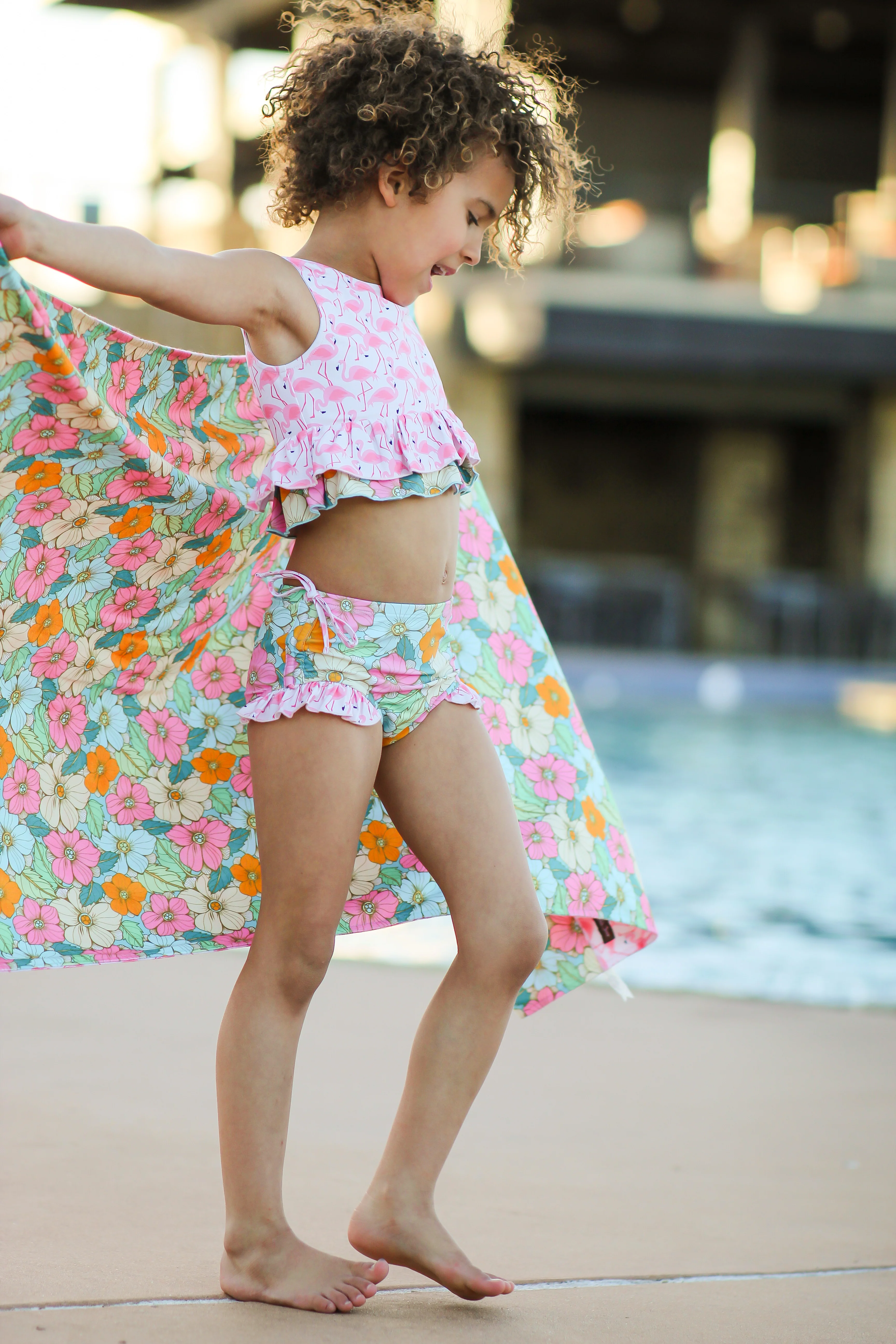 Tankini Swimsuit | Flamingo Fiesta - Image 23