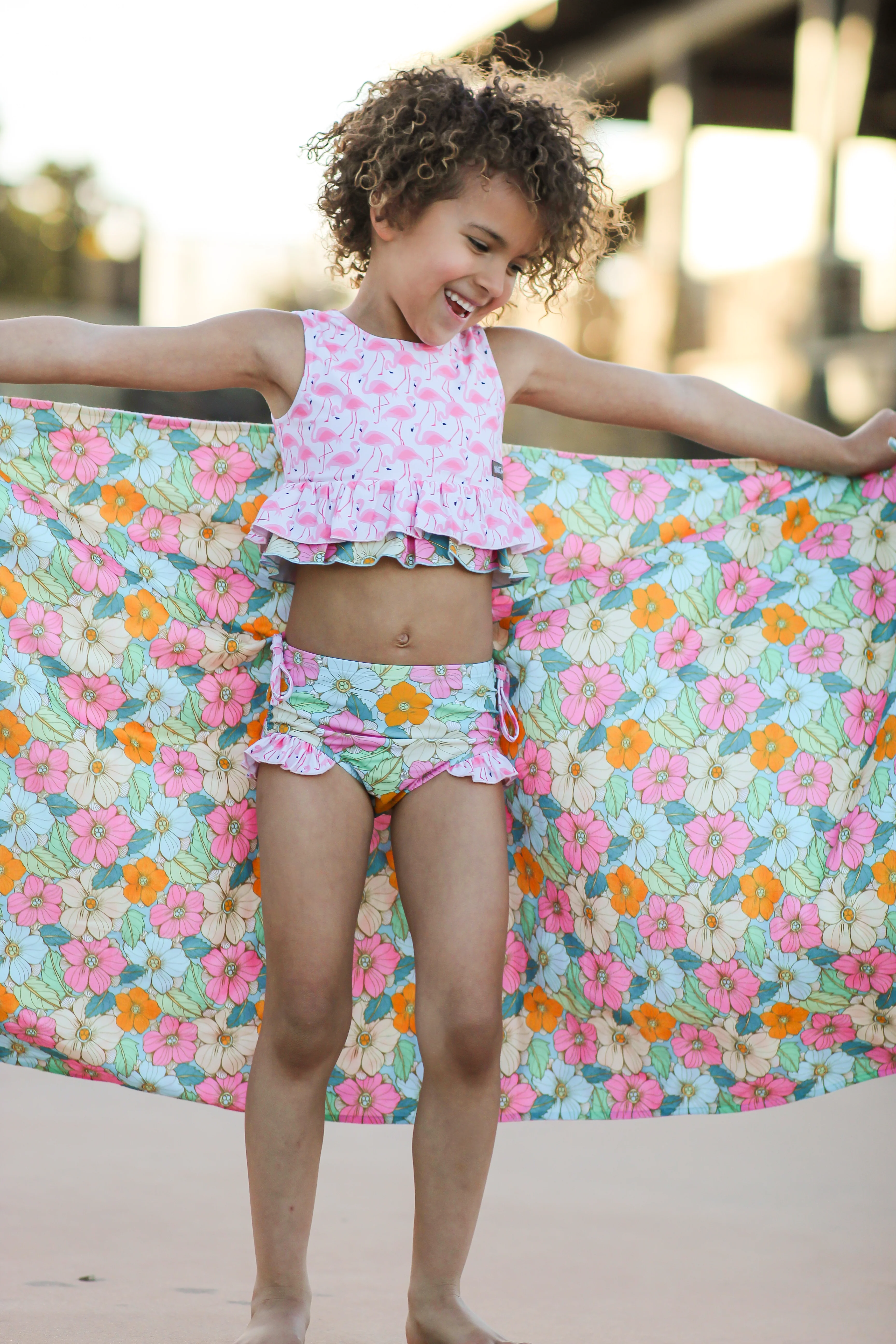 Tankini Swimsuit | Flamingo Fiesta - Image 24