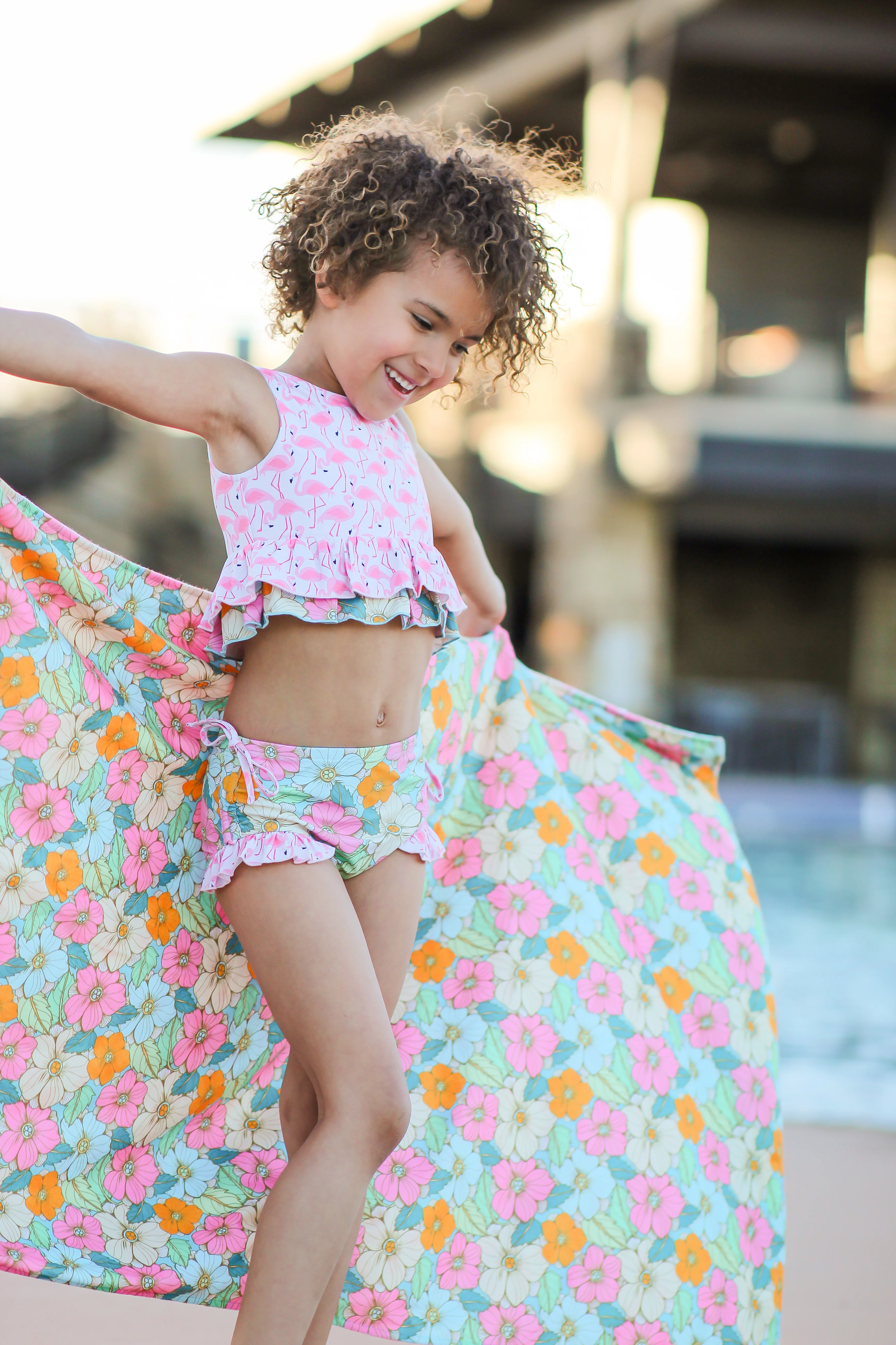Tankini Swimsuit | Flamingo Fiesta - Image 25
