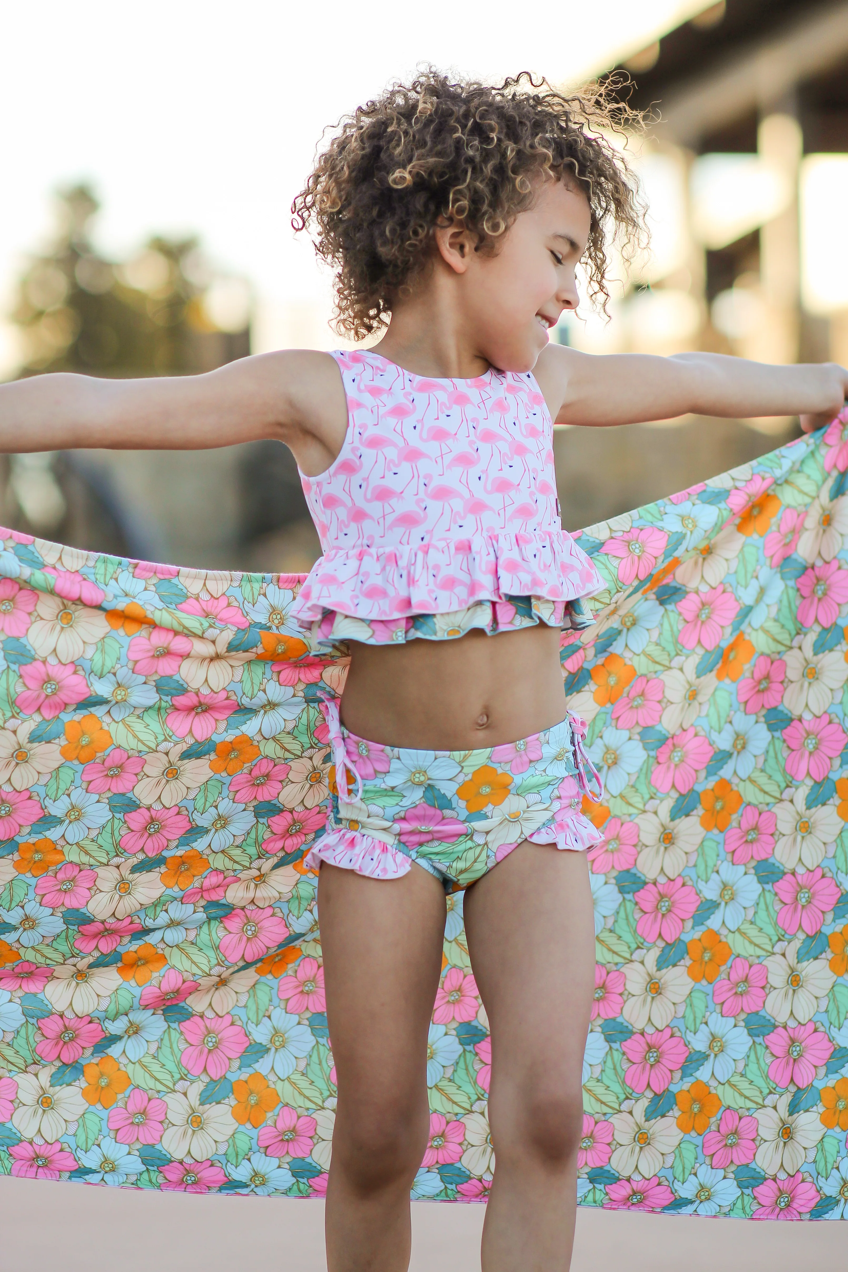Tankini Swimsuit | Flamingo Fiesta - Image 26
