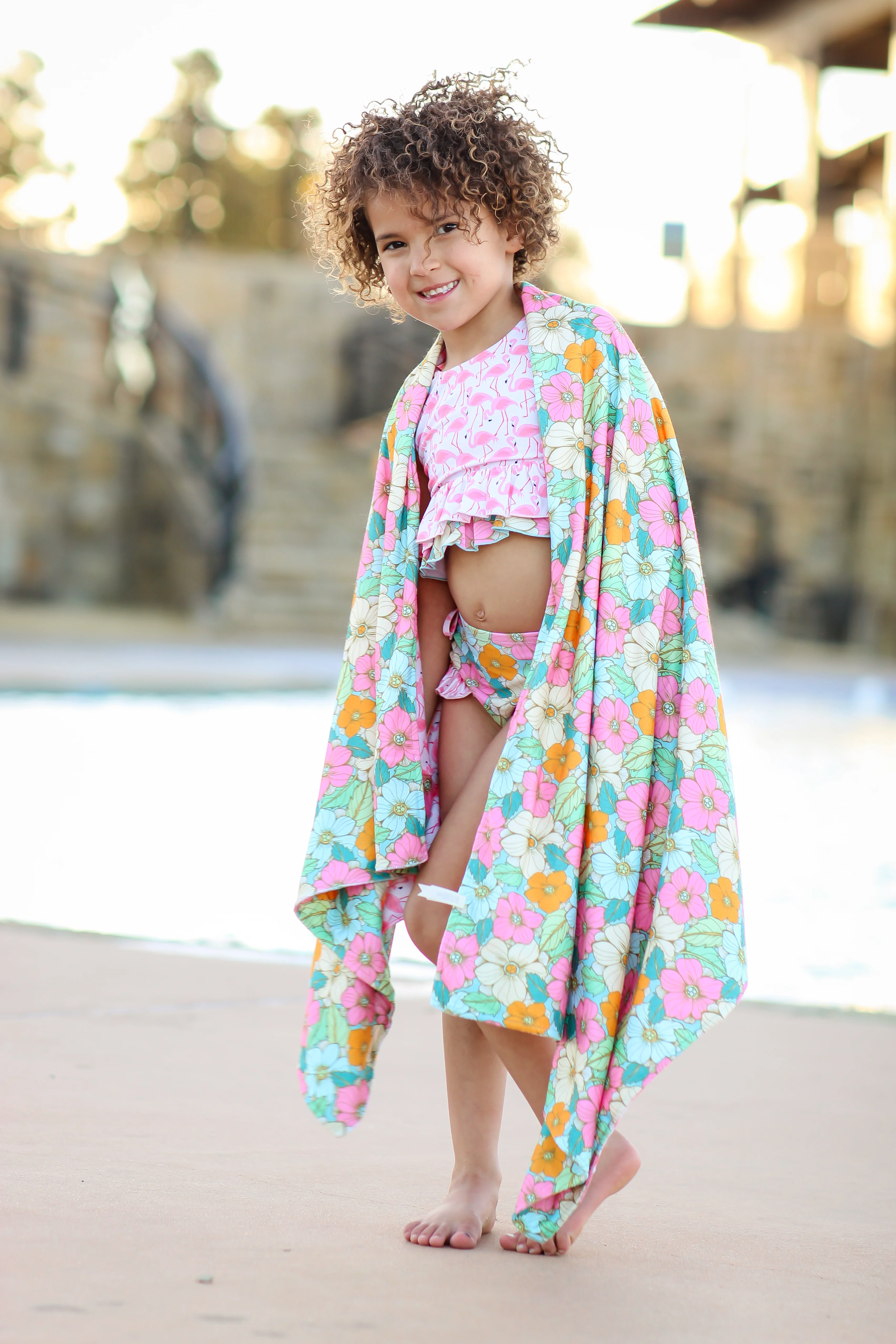 Tankini Swimsuit | Flamingo Fiesta - Image 9