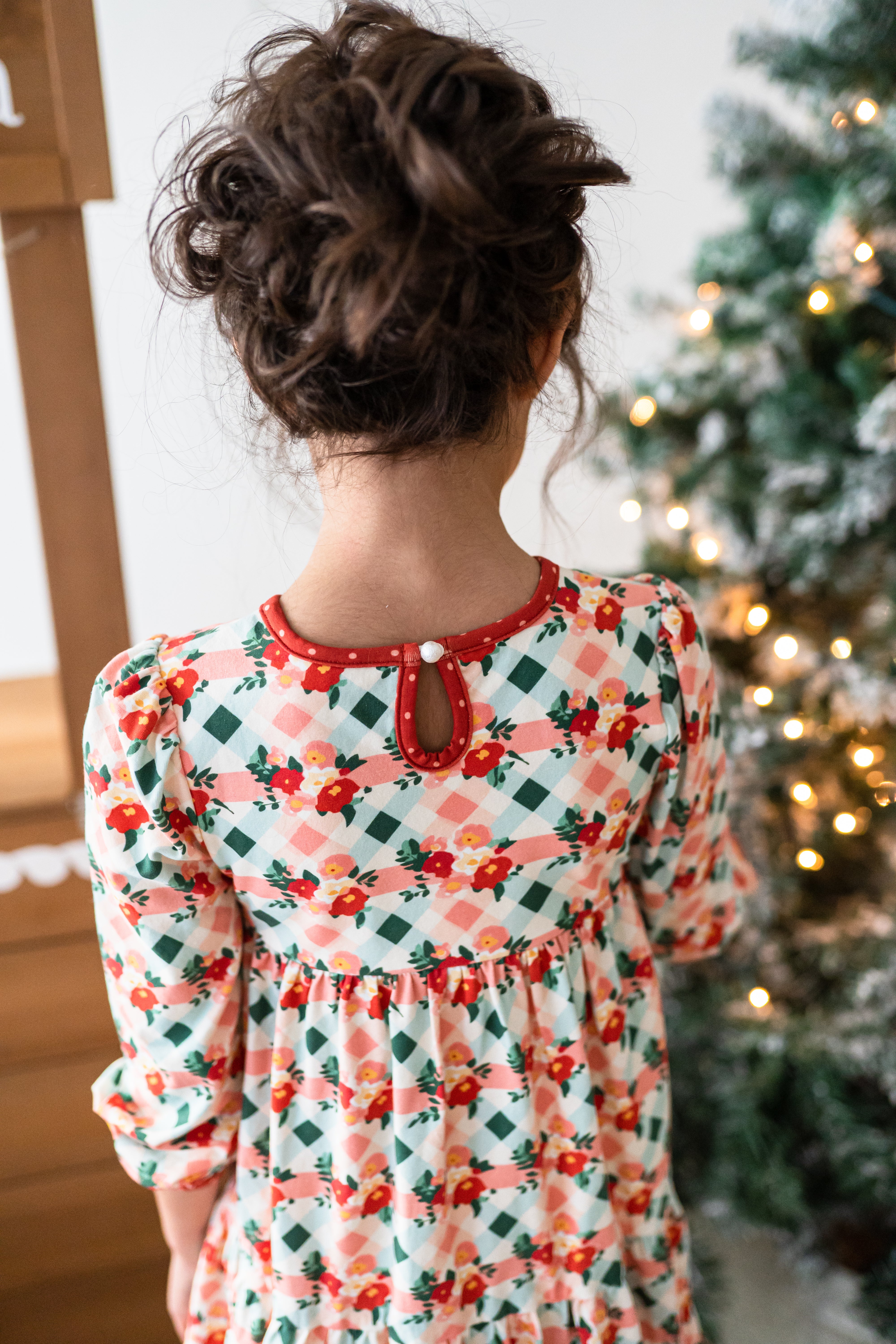 Tier Dress Plaid Tidings - Image 4