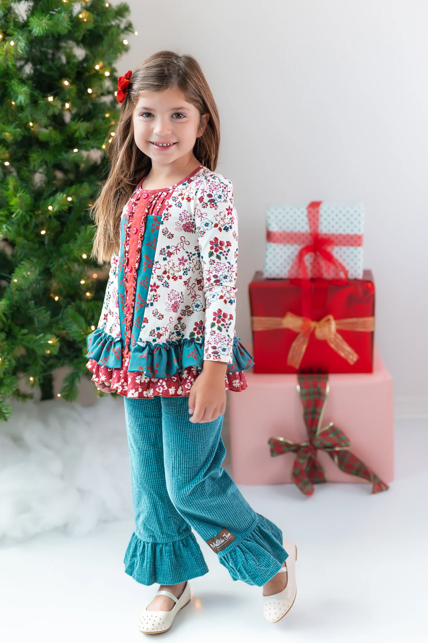 Tinselberry Lane Ruffle Tunic - Image 3
