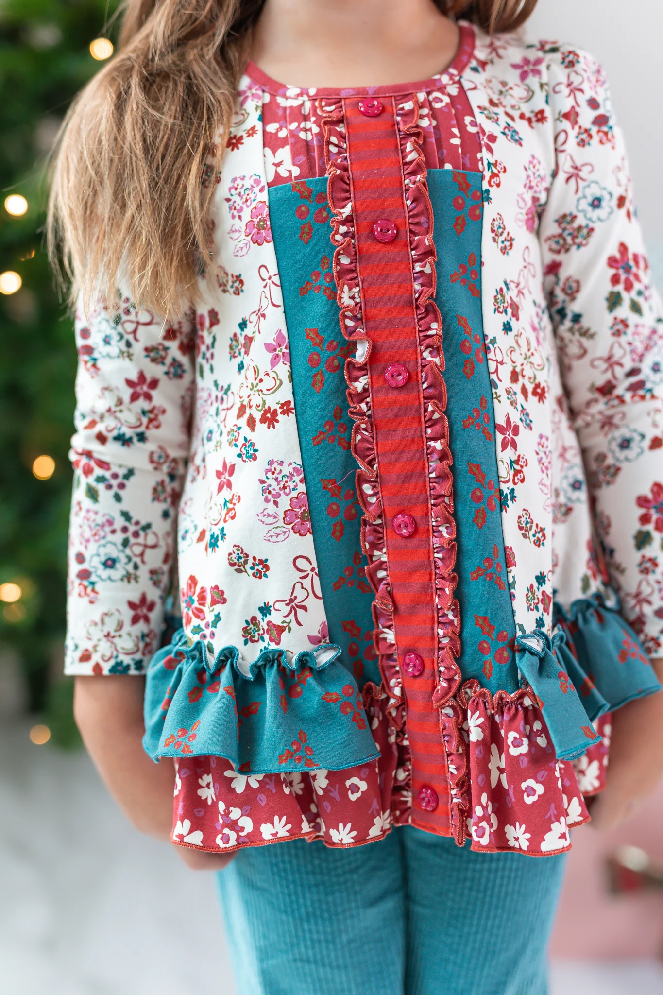 Tinselberry Lane Ruffle Tunic - Image 4