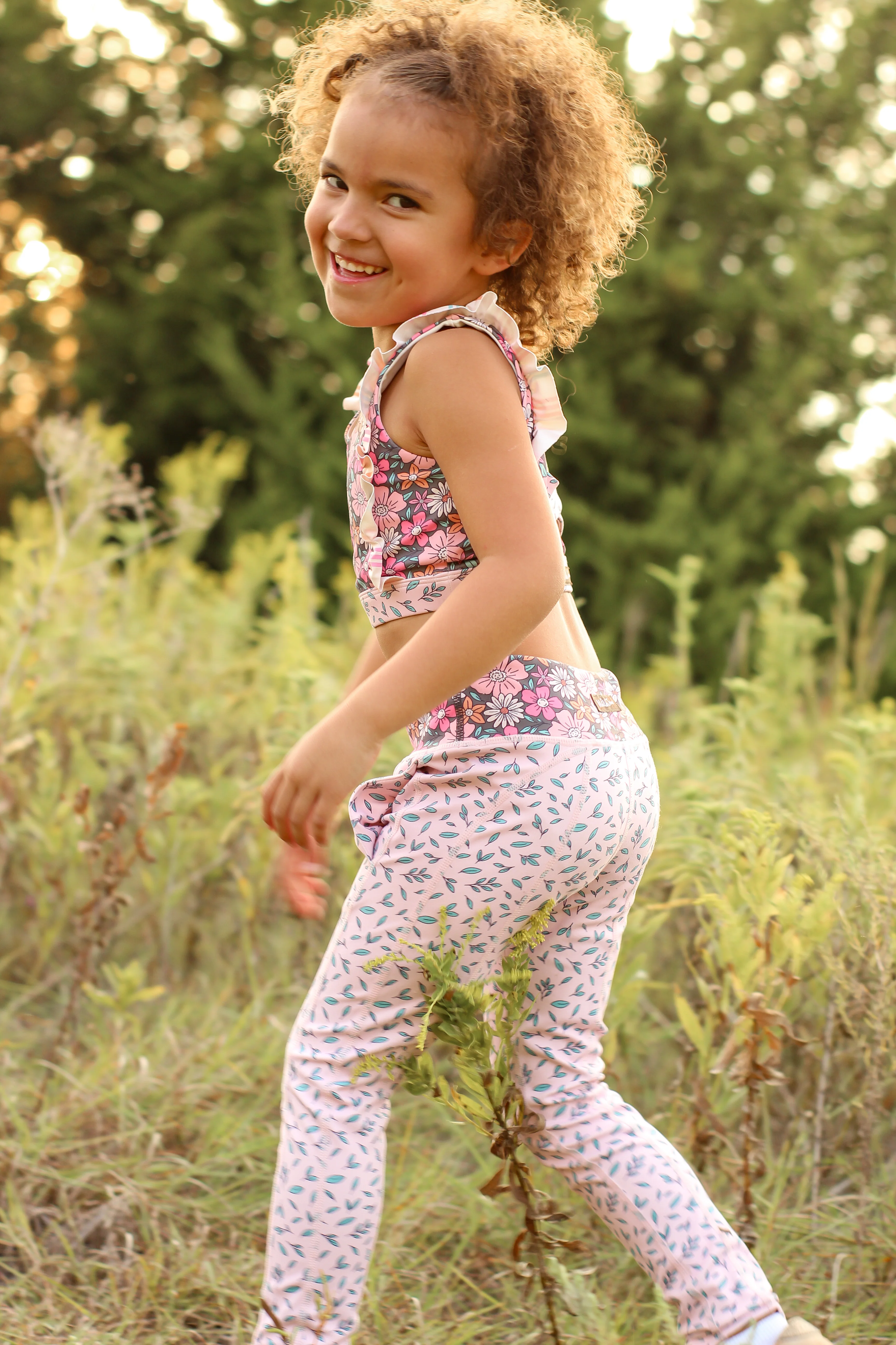 Twilight Blossom Active Leggings - Image 16