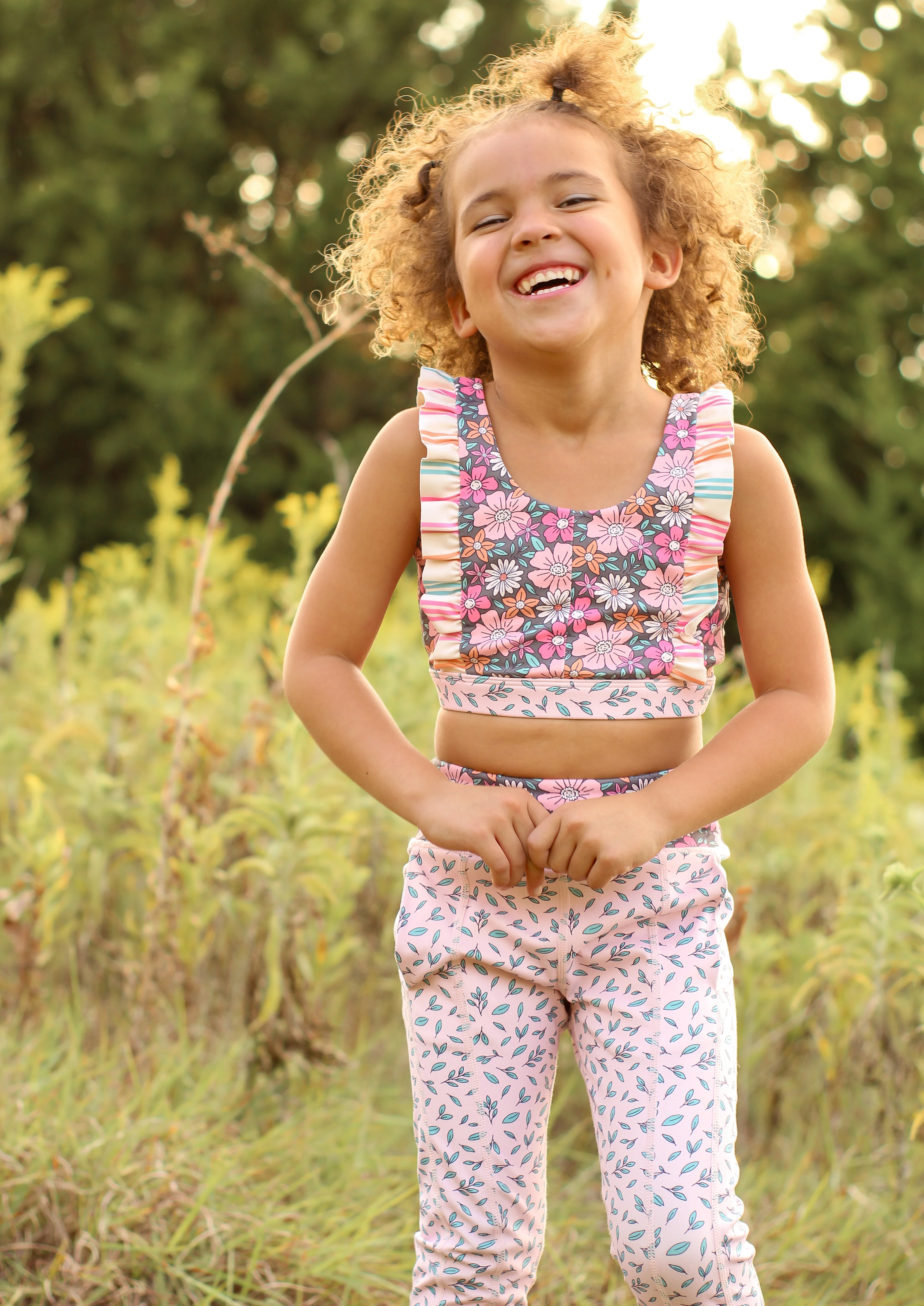 Twilight Blossom Active Leggings - Image 18