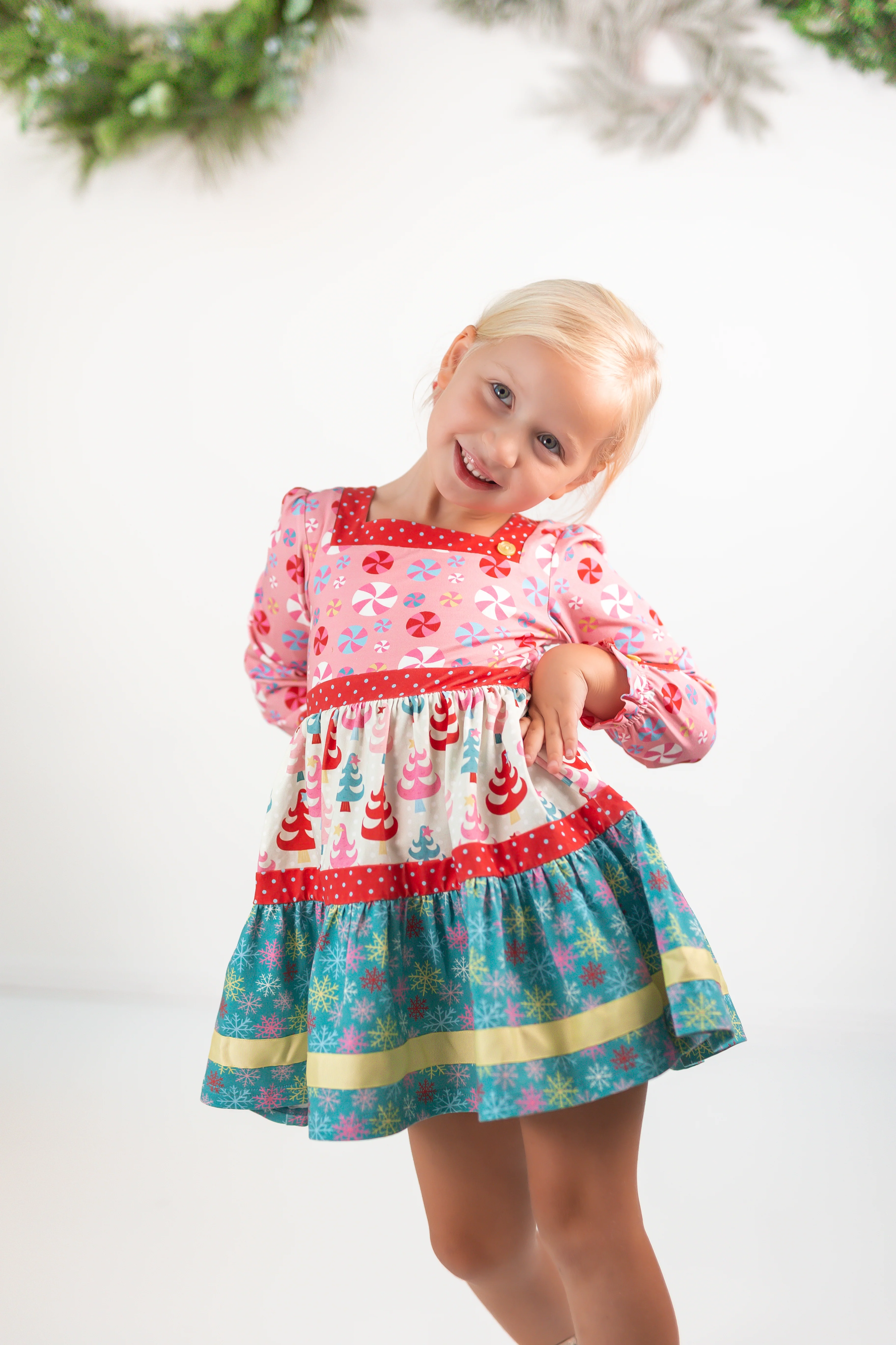 Twinkle Tree Treasures Panel Dress - Image 10