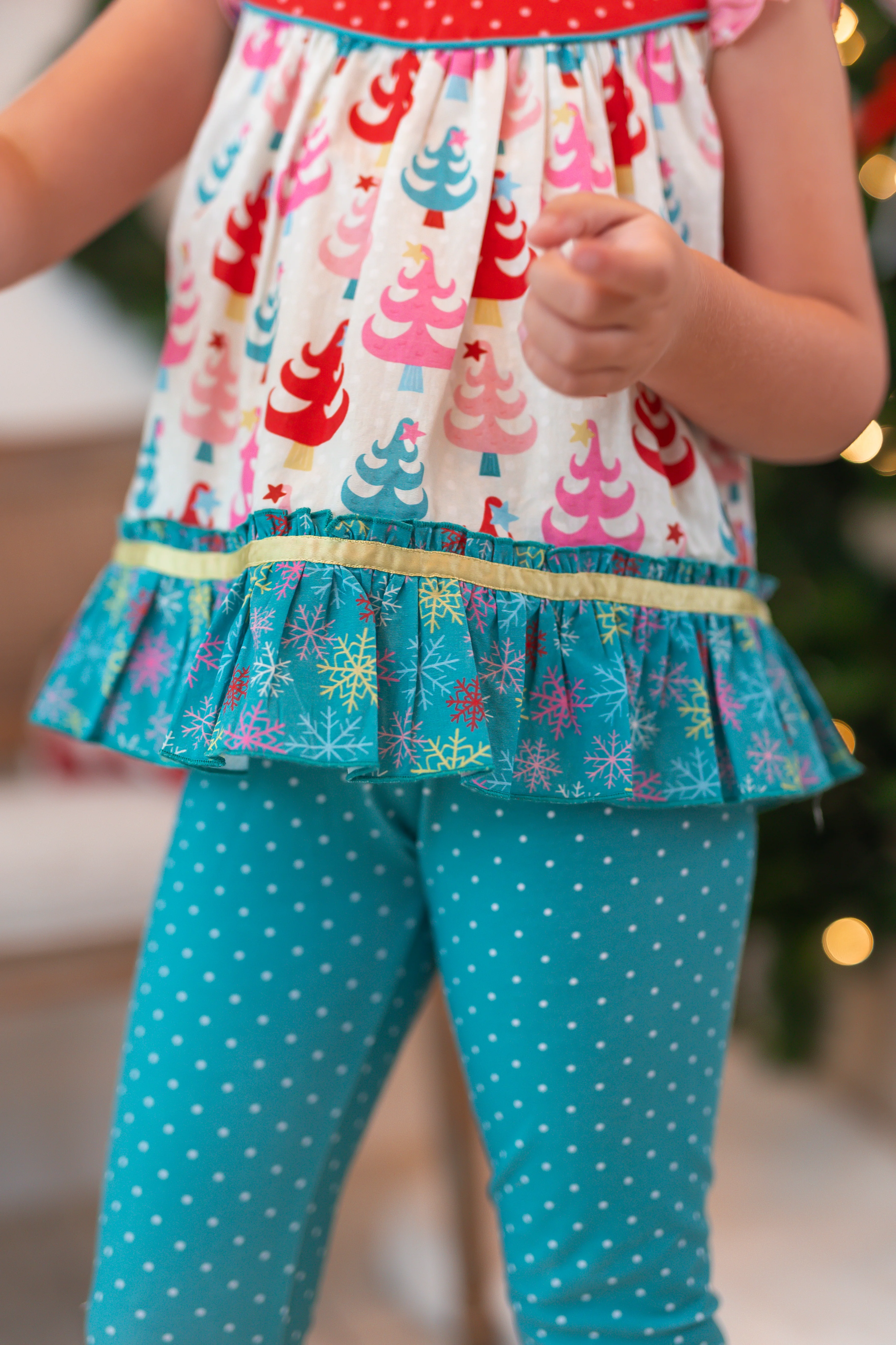 Twinkle Tree Treasures Scrappy Leggings - Image 6