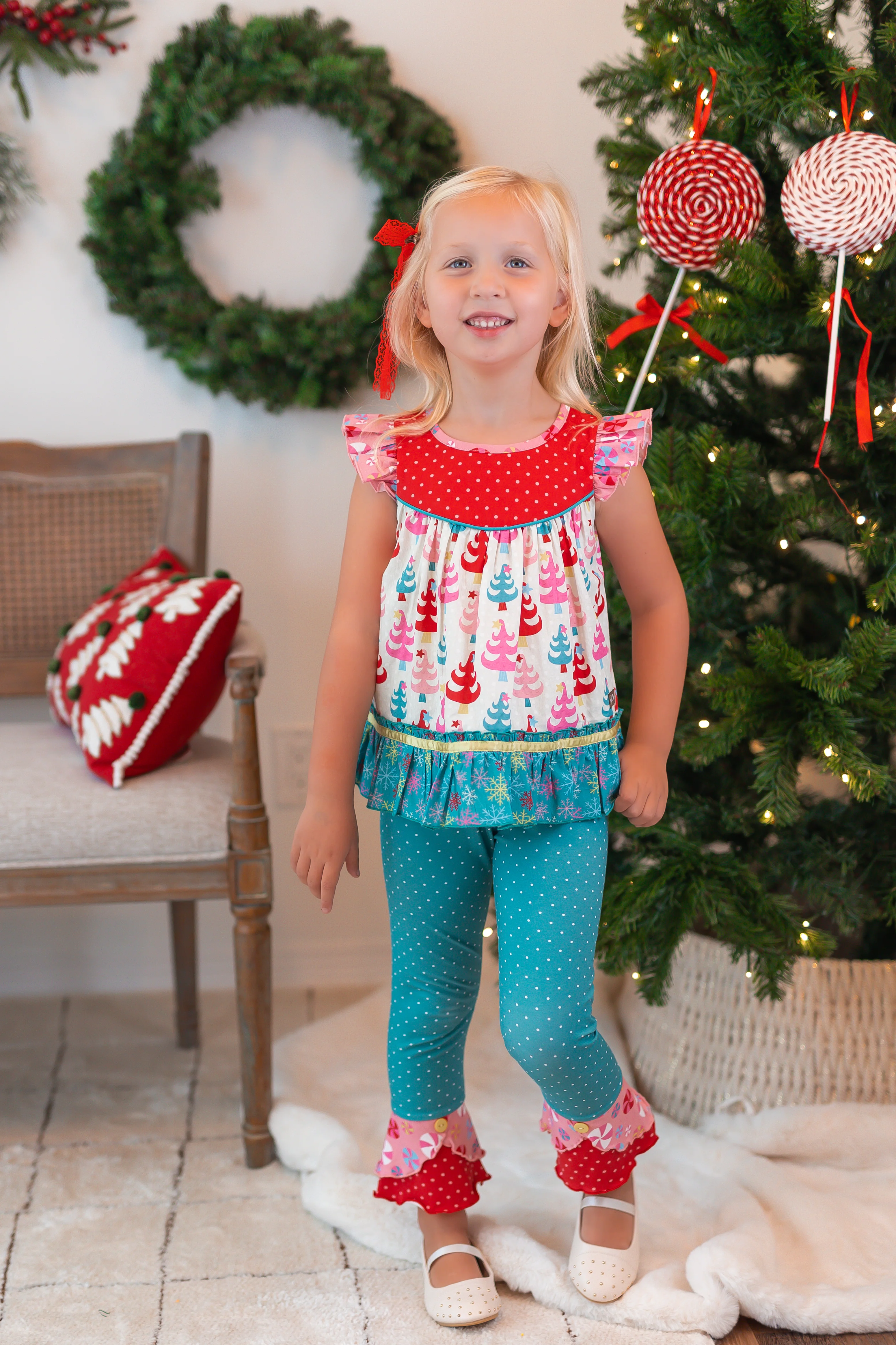 Twinkle Tree Treasures Scrappy Leggings - Image 7