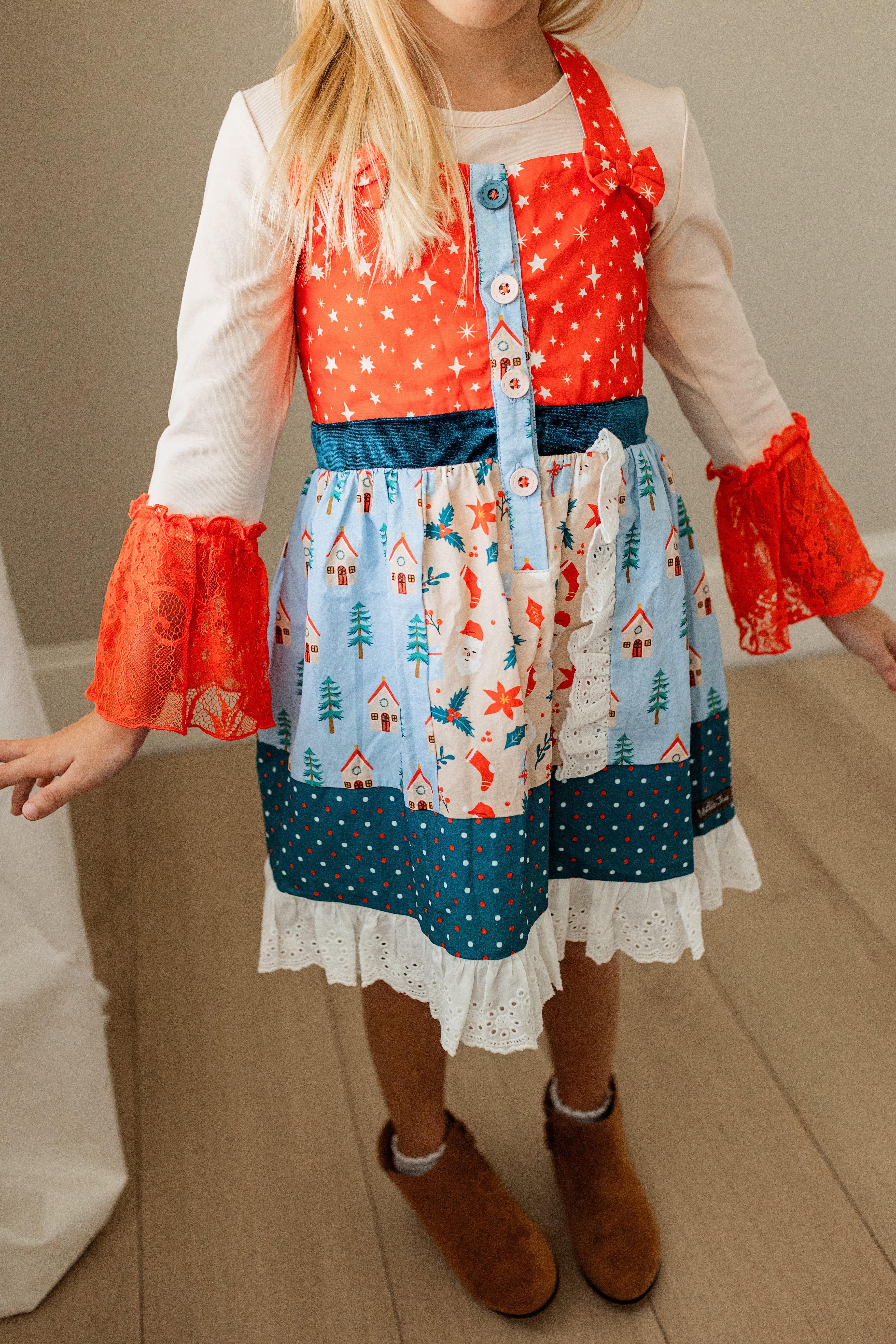 Twinkleberry Noel Knot Dress - Image 8
