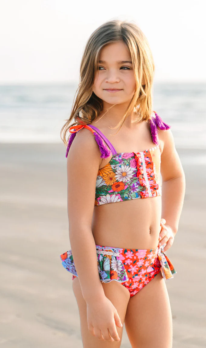 Two Piece Swimsuit | Flower Power - Image 3