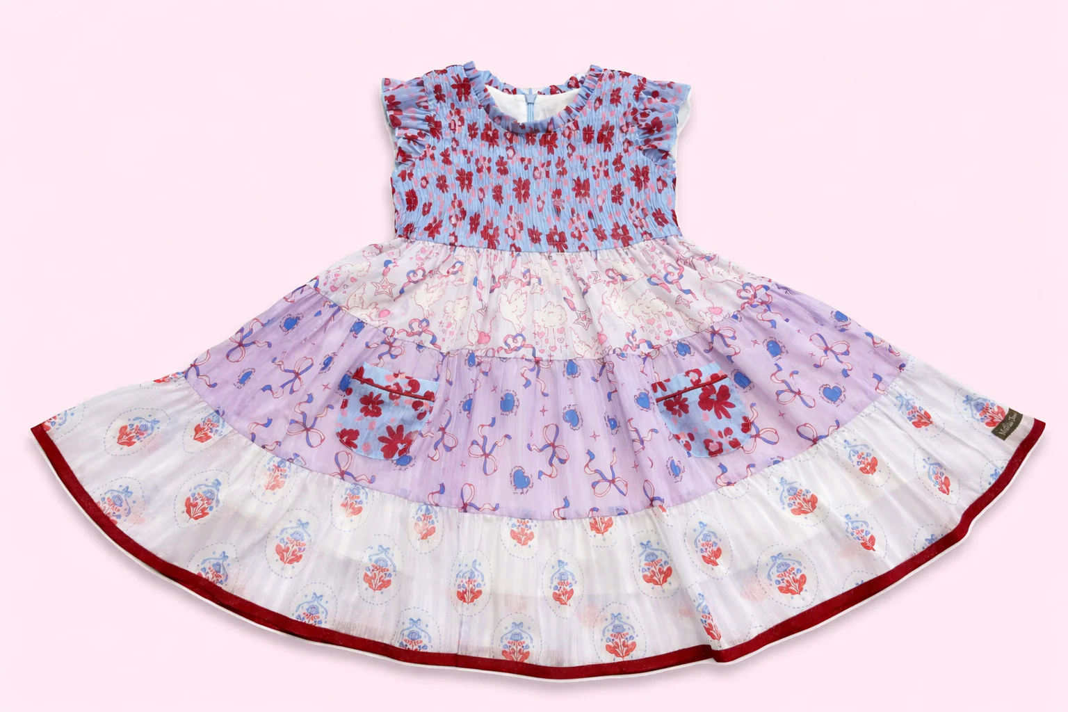 Wings Of Love Shimmer Dress - Image 3