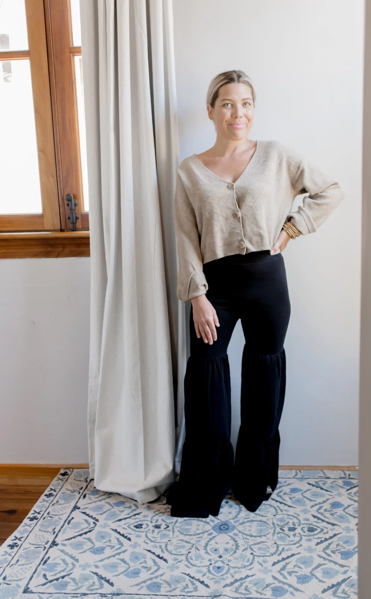 Women's Tiered Ruffle Pants | Into The Night - Image 13